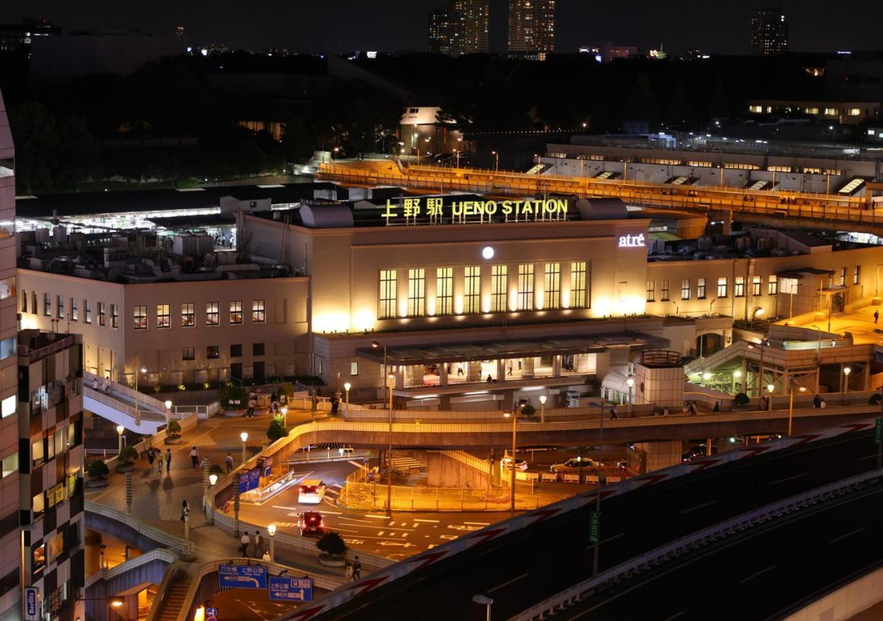 Apa Hotel Ueno Ekimae Tokyo Dış mekan fotoğraf