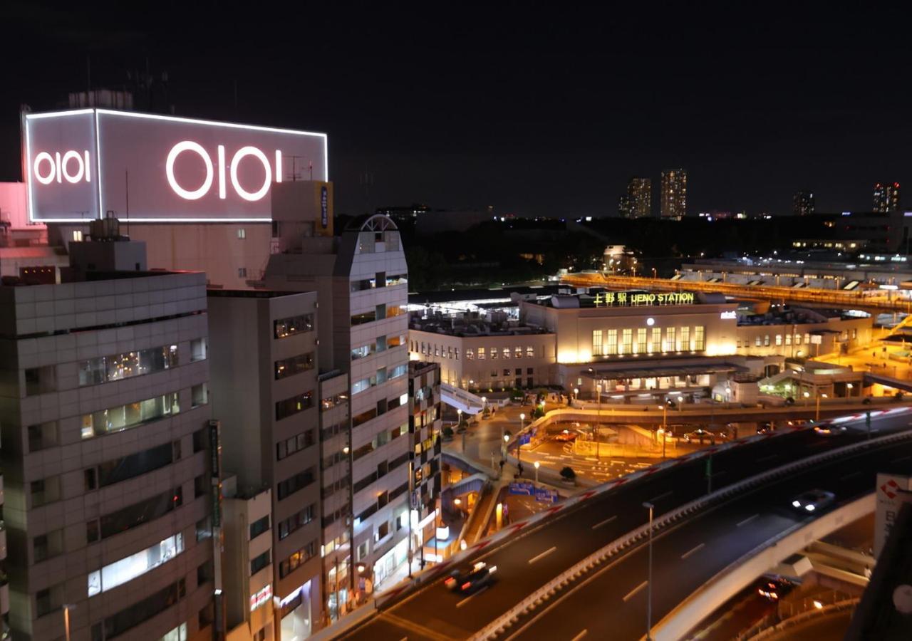 Apa Hotel Ueno Ekimae Tokyo Dış mekan fotoğraf